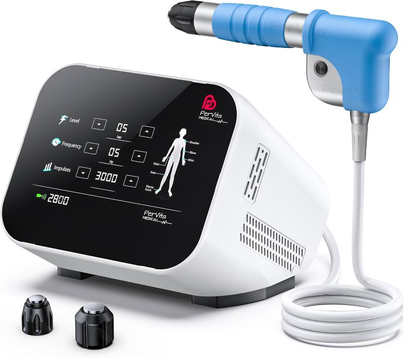 Photo 1 of ***Pats Only***PerVita Medical Shockwave Therapy Machine Extracorporeal Shock Wave Therapy Machine Joint and Muscle Pain Relief On-The-Go Painless Non-Invasive No