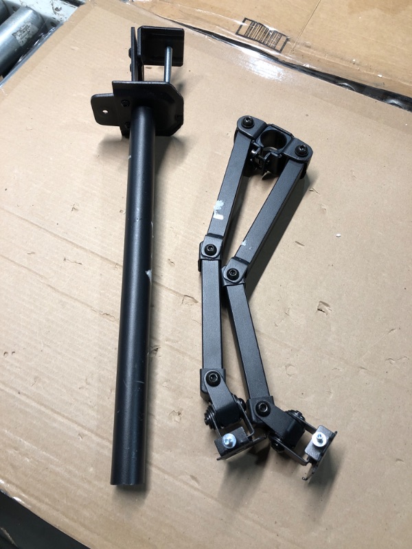 Photo 2 of **FOR PARTS ONLY**(NON REFUNDABLE/NON FUNCTIONAL)
HUANUO Dual Monitor Mount for 2 Monitors up to 30 inches