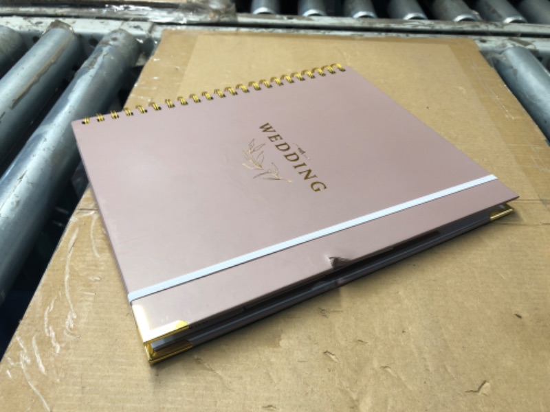 Photo 1 of ***READ NOTES BEFORE BUYING***
Your Perfect Day Wedding Planner Book and Organizer - Wedding Planner Book - Bridal Planning Binder with Countdown Calendar - Bride Gifts - (Meadow Gold)