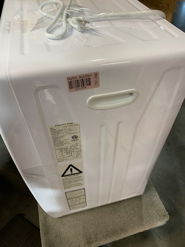 Photo 1 of ***FACTORY SEALED***Euhomy Portable Dryer, 1400w, 2.65 Cu.Ft. Clothes Drying Machine with Exhaust Hose, Compact Dryer with Stainless Steel Drum, LCD Display, Suitable for Home, Apartment, RV