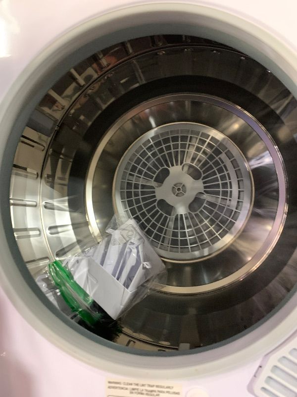 Photo 1 of ***FACTORY SEALED***Euhomy Portable Dryer, 1400w, 2.65 Cu.Ft. Clothes Drying Machine with Exhaust Hose, Compact Dryer with Stainless Steel Drum, LCD Display, Suitable for Home, Apartment, RV