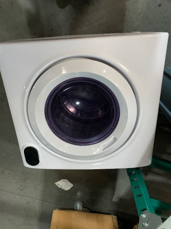 Photo 1 of ***FACTORY SEALED***Euhomy Portable Dryer, 1400w, 2.65 Cu.Ft. Clothes Drying Machine with Exhaust Hose, Compact Dryer with Stainless Steel Drum, LCD Display, Suitable for Home, Apartment, RV