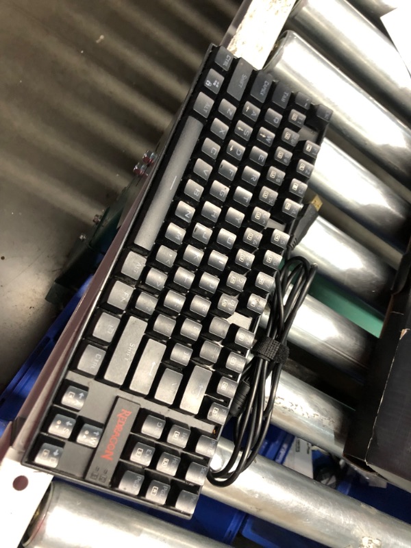 Photo 5 of ***HEAVILY USED AND DIRTY - UNABLE TO TEST***
Redragon K552 Mechanical Gaming Keyboard 87 Key Rainbow LED Backlit Wired with Anti-Dust Proof Switches for Windows PC (Black Keyboard, Red Switches)