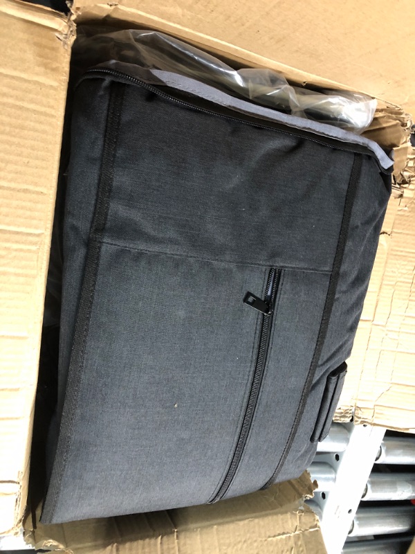 Photo 3 of ***(HEAVILY USED/ HAS SMELL) ***
Tonyeee Softside Rolling Garment Bags, Large Rolling Duffle Garment Bag with Wheels, 3 in 1 Carry On Garment Suit Luggage Bag for Women Men?Business Travel Weekender, Black