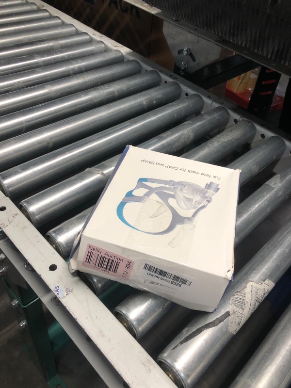 Photo 1 of CPAP Masks Full Face - Replacement Set for F20 - Reusable CPAP Supplies - Covers Nose and Mouth - Includes Headgear and Full Face Mask Cushion - Medium