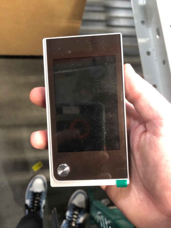 Photo 1 of **NON-REFUNDABLE** (UNTESTED) Electronic Monitoring Camera Door Viewer 3.5" Digital Doorbel LCD 120 Degree Wide View Angle Peephole Camera Outdoor Security Monitoring System