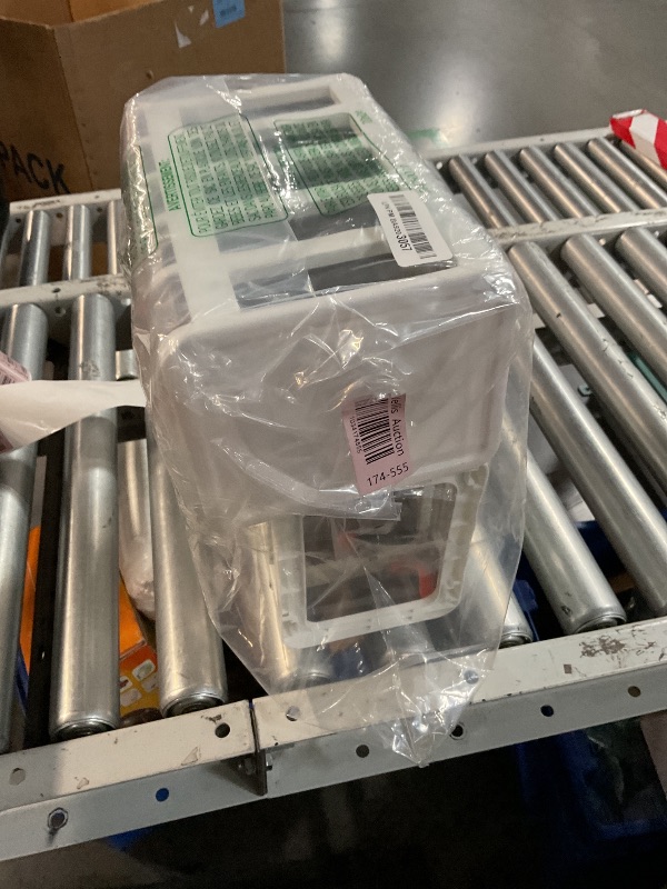 Photo 1 of Cididu 2 Pack Small Desktop Drawer Storage Unit, Clearview 5-Drawer Unit, Plastic Mini Organizer with Drawers, Organizer Box Storage Container Case 5.3"x6.7"x10.2" White Frame