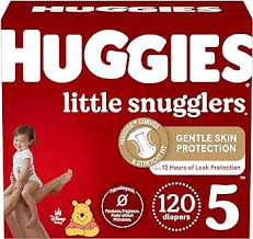 Photo 1 of ***** 58 CT***** HUGGIES LITTLE SNUGGIES SIZE 5 