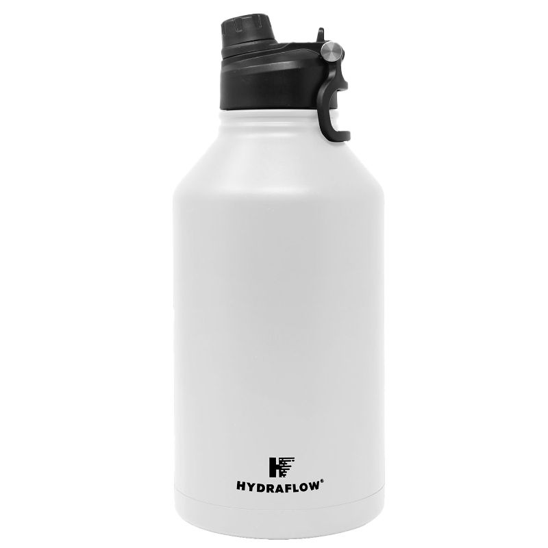 Photo 1 of (READ FULL POST) Hydraflow Crusader 64 oz. Growler Bottle - WHITE