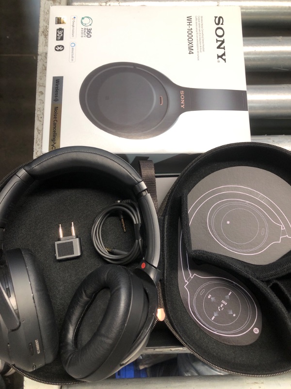 Photo 2 of **NON-REFUNDABLE** (PARTS) Sony WH-1000XM4 Wireless Premium Noise Canceling Overhead Headphones - 30hr Battery Life