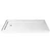 Photo 1 of  SlimLine 60 in. x 30 in. Single Threshold Shower Pan Base in White with Left Hand Drain