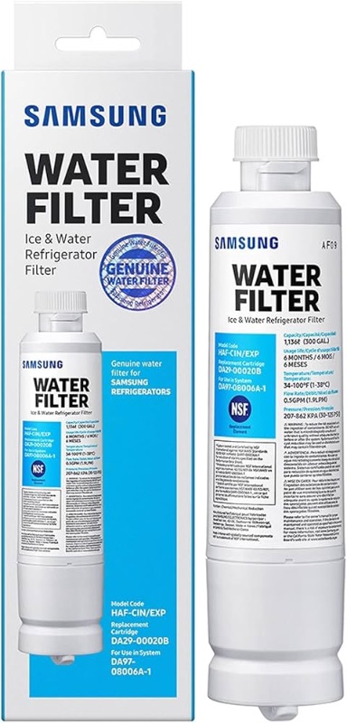 Photo 1 of **SEE PHOTO**2 Pack Samsung DA29-00020B HAF-CIN/EXP Refrigerator Water Filter (2 Items