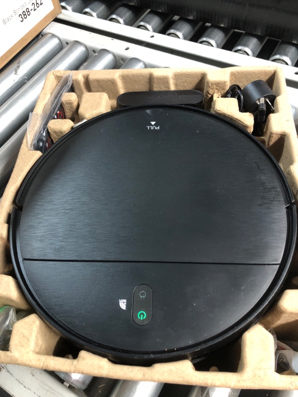 Photo 3 of **MISSING PAD AND REMOTE**
Robot Vacuum and Mop Combo, WiFi/App/Alexa, Robotic Vacuum Cleaner with Schedule, 2 in 1 Mopping Robot Vacuum with Watertank and Dustbin, Self-Charging, Slim, Ideal for Hard Floor, Pet Hair, Carpet