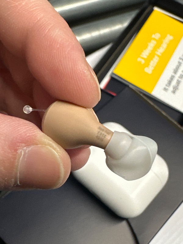 Photo 4 of Audien ATOM PRO 2 Wireless Rechargeable OTC Hearing Aid, Premium Comfort Design and Nearly Invisible