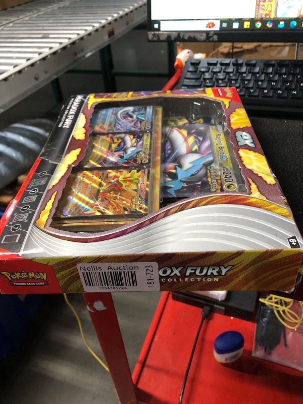 Photo 2 of ***NON REFUNDABLE/ FACTORY SEALED/ DAMAGED BOX**Pokémon TCG: Paradox Fury Premium Collection - 2024 Amazon Holiday Exclusive