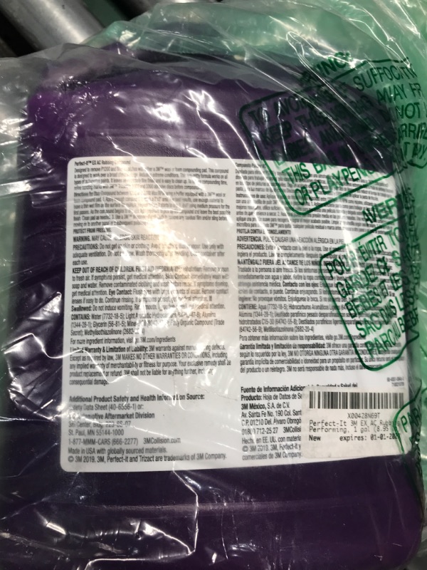 View 3 of Perfect-It 3M EX AC Rubbing Compound, 36061, Fast Cutting, High Performing, 1 gal (8.95 lb)