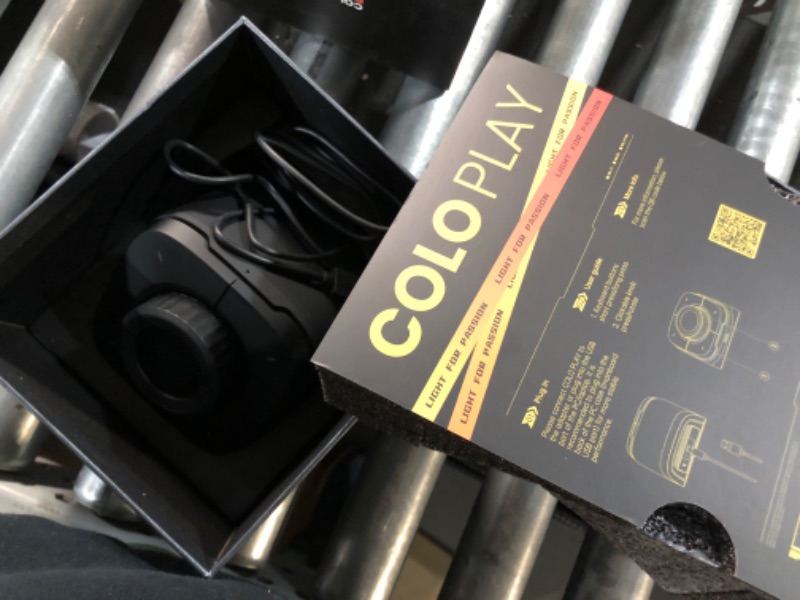 Photo 1 of Cololight Studio Controller Keyboard like OBS, Twitch, ?YouTube COLO PLAY Programmable Gaming Keyboard with RGB Lighting, Performance Monitor, Desktop Media Controller for PC/MAC (Black)