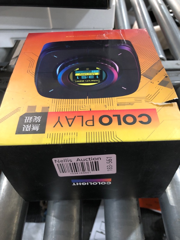 Photo 1 of Cololight Studio Controller Keyboard like OBS, Twitch, ?YouTube COLO PLAY Programmable Gaming Keyboard with RGB Lighting, Performance Monitor, Desktop Media Controller for PC/MAC (Black)