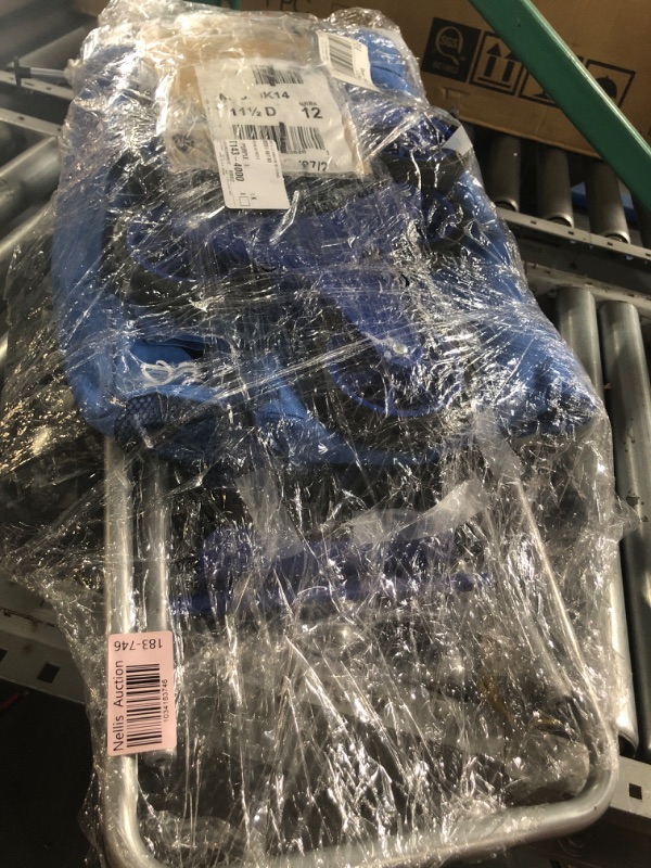 Photo 1 of  dbest products Stair Climber Bigger Trolley Dolly, Blue Shopping Grocery Foldable Cart Condo Apartment 