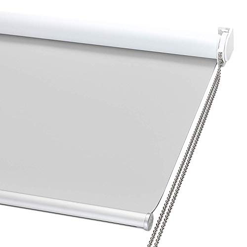 Photo 1 of ***UNKNOWN SIZE, SET OF 2*** ChrisDowa 100% Blackout Roller Shade, Window Blind with Thermal Insulated, UV Protection Fabric. Total Blackout Roller Blind for Office and Home. Easy to Install