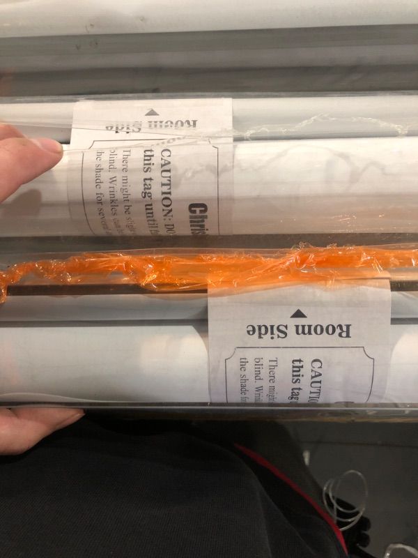 Photo 1 of ***UNKNOWN SIZE, SET OF 2*** ChrisDowa 100% Blackout Roller Shade, Window Blind with Thermal Insulated, UV Protection Fabric. Total Blackout Roller Blind for Office and Home. Easy to Install