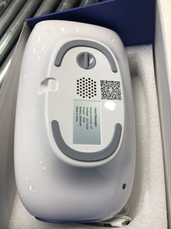 Photo 1 of *USED*Hand Masager with Heat and Compression for Arthritis and Carpal Tunnel Relief, Circulation, Combo Roller Kneading Massage, Wrist Massage and Fan Cooling for Finger Numbness, Relax for Office Home