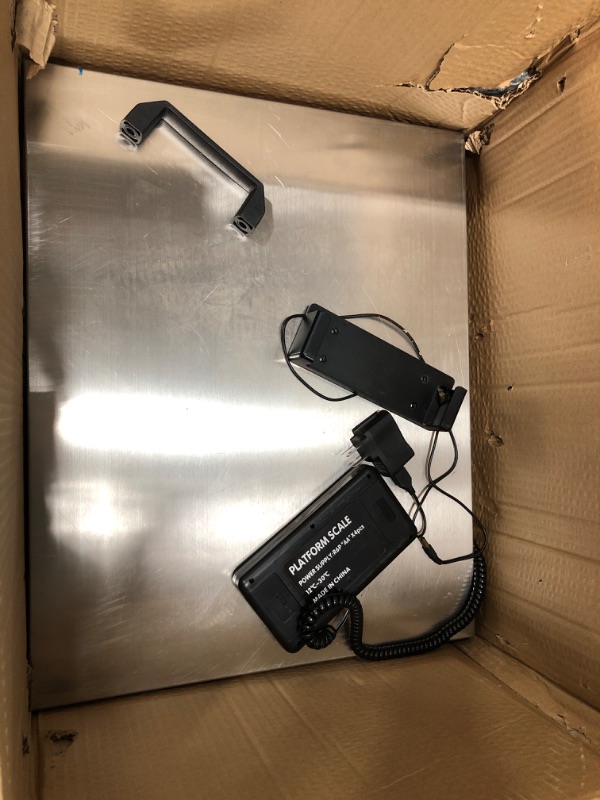 Photo 1 of Industrial Scale, Platform Scale, Shipping Scale, Heavy Duty Scale, 400 LB, Shipping Scale For Packages, Large Scale, Postal Scale, Floor Scale, Digital Scale For Shipping, Package Weight Scale, 22x18