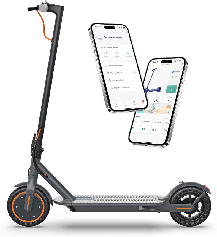 Photo 1 of *POWERS ON** Electric Scooter, 350W/500W Motor, Max 21-28 Miles Range, 19/21 Mph Top Speed, 8.5''/10'' Tires, Dual Braking, Kick Scooter, 2 Wheels and Height Handlebars
