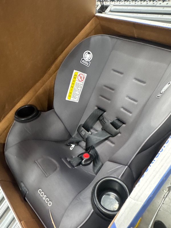 Photo 2 of *PHOTO FOR REFERENCE** GREY Cosco Onlook 2-in-1 Convertible Car Seat, Rear-Facing 5-40 pounds and Forward-Facing 22-40 pounds and up to 43 inches, Black Arrows