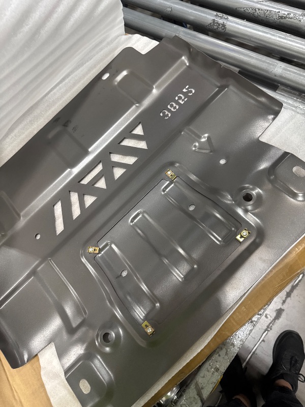 Photo 1 of KALANBAY FL3Z-5D032-D Engine Splash Guard Lower Front Splash Shield for 2018-2022 Ford F-150