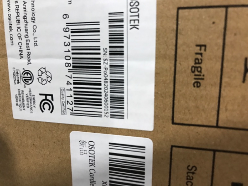 Photo 1 of OSOTEK H200Lite Cordless Wet Dry Vacuum Cleaner and Mop for Hard Floors,Unique 180° Flat,Edge Clean, Digital Display, Anti-Tangle Brush for Pet Hair, Auto Self-Cleaning, Lightweight and Handheld