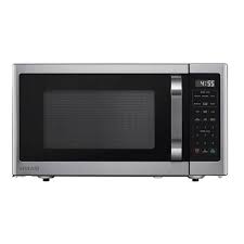 Photo 1 of 1.1 cu. ft. Countertop Microwave in Fingerprint Resistant Stainless Steel