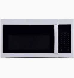 Photo 1 of 1.7 cu. ft. 1000-Watt Over the Range Microwave in White