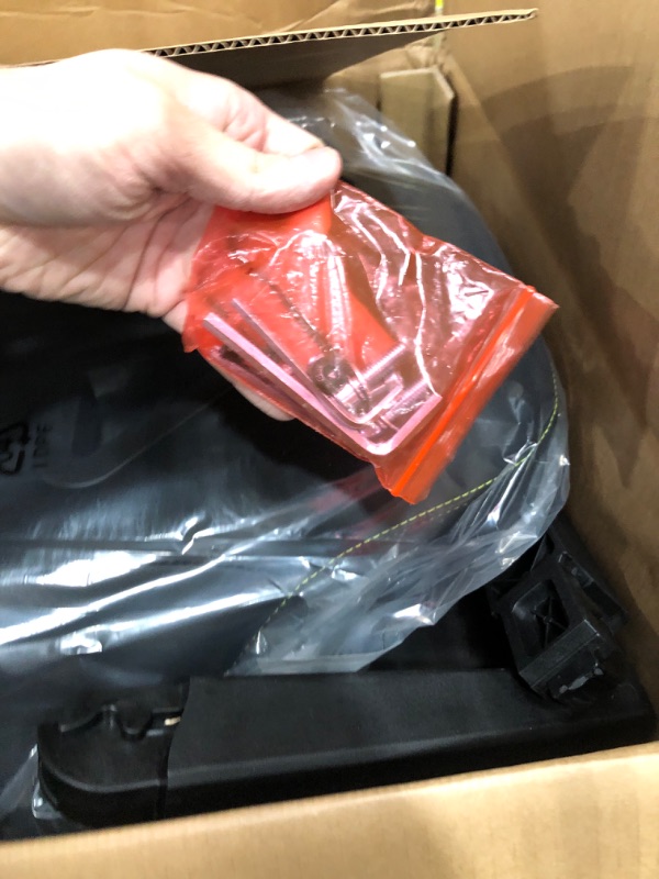 Photo 1 of AutoFull Gaming Chair, Racing Style Gaming Chair with Ergonomic Lumbar Support,Adjustable High Back PU Leather PC Chair with Footrest,Black