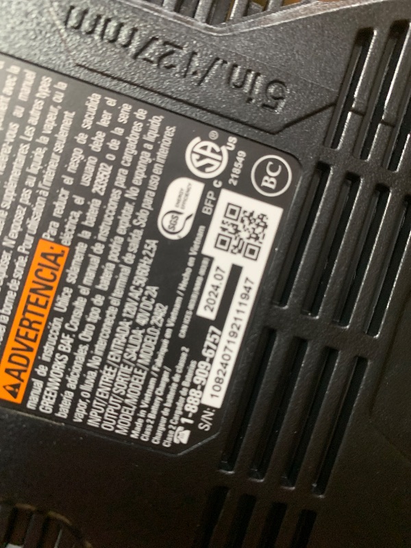 Photo 1 of Greenworks 40V 21" Brushless Cordless (Self-Propelled) Lawn Mower (LED Headlight + Aluminum Handles), 5.0Ah Battery and Charger Included (75+ Compatible Tools)