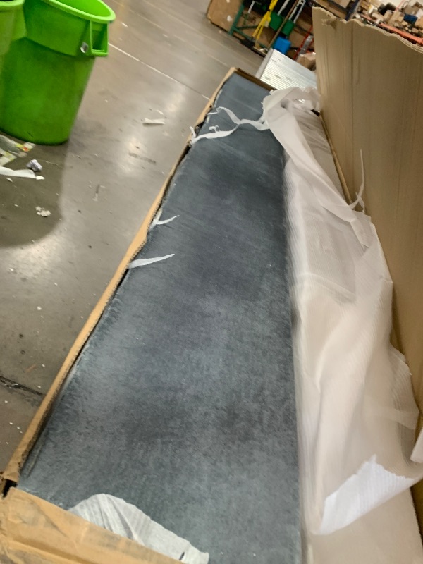 Photo 1 of *****THIS IS ONLY BOX 2 OUT OF 2, YOU WILL NEED BOX 1 OUT OF 2 TO COMPLETE THIS ITEM***

Meridian Furniture Aiden Grey Velvet Queen Bed