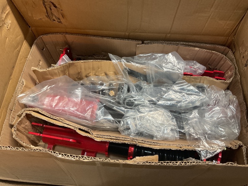 Photo 1 of cciyu Coilover Suspension Shock Absorbers Height Adjustable Coilovers Lowering Kit Fit for 2005-2014 for Ford for Mustang