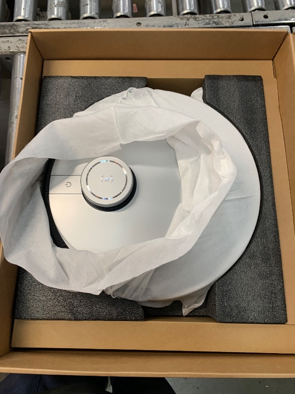 Photo 2 of ***SEE NOTES***
ECOVACS DEEBOT X1 Omni Robot Vacuum and Mop Combo with Self-Emptying, Auto-Wash, Auto-Refill and Auto-Hot Air Drying, 5000Pa Suction, AIVI 3D Obstacle Avoidance, Built-in YIKO Voice Assistant, Black