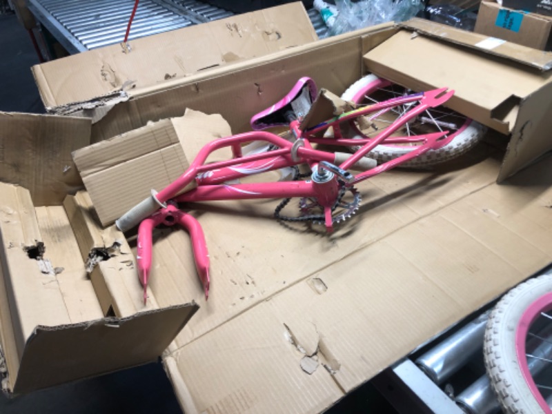 Photo 5 of ***HEAVILY USED AND DIRTY - INCOMPLETE - DAMAGED - SEE PICTURES***
Pacific Cycle 16" Kids' Bike - Pink