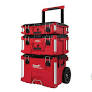 Photo 1 of Milwaukee 48-22-8401 PACKOUT 22 in. Rolling Tool Box, 22 in. Large Tool Box 22