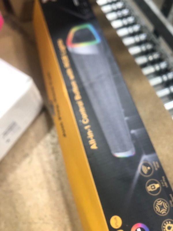 Photo 1 of SOULION R30 Plus Bluetooth Computer Speakers for PC Desktop, All-in-one Control Button with 6 Modes LED Lights, Wired USB Powered Sound Bar, Surround Sound Portable SoundBar for Monitor Laptop Phone