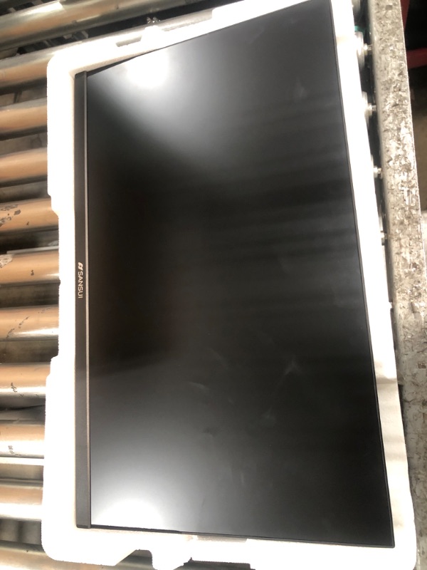 Photo 1 of SANSUI Computer Monitor 24 inch IPS Eye Care 1080P Display HDMI,VGA Ports with 178° Viewing Angle/Frame-Less/Tilt/VESA Compatible for Office and Home (ES-24X5AL)