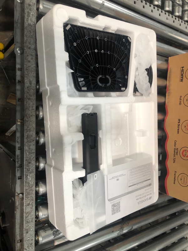 Photo 1 of SANSUI Computer Monitor 24 inch IPS Eye Care 1080P Display HDMI,VGA Ports with 178° Viewing Angle/Frame-Less/Tilt/VESA Compatible for Office and Home (ES-24X5AL)