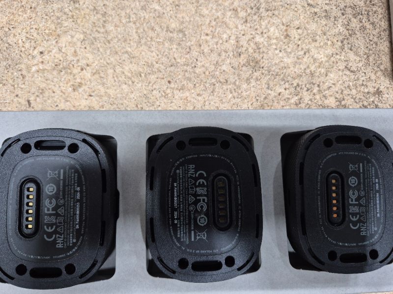 Photo 1 of HTC Vive Ultimate Tracker 3 Pack + Dongle - VR Full Body Tracking - Compatible with SteamVR, Vive XR Elite, Meta Quest Virtual Reality Headsets