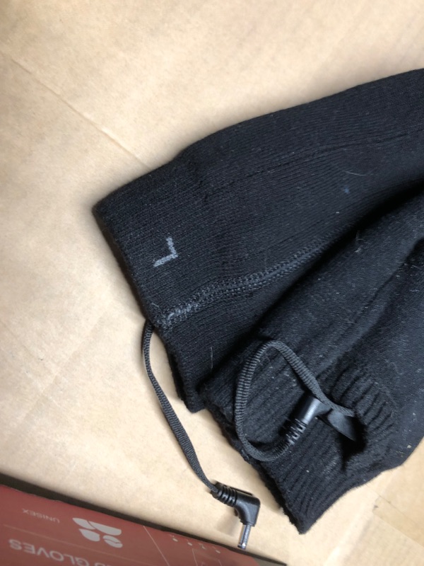 Photo 2 of ***MISSING POWER CORD, UNABLE TO TEST***
Heated Socks, Black/Gray, Size Large