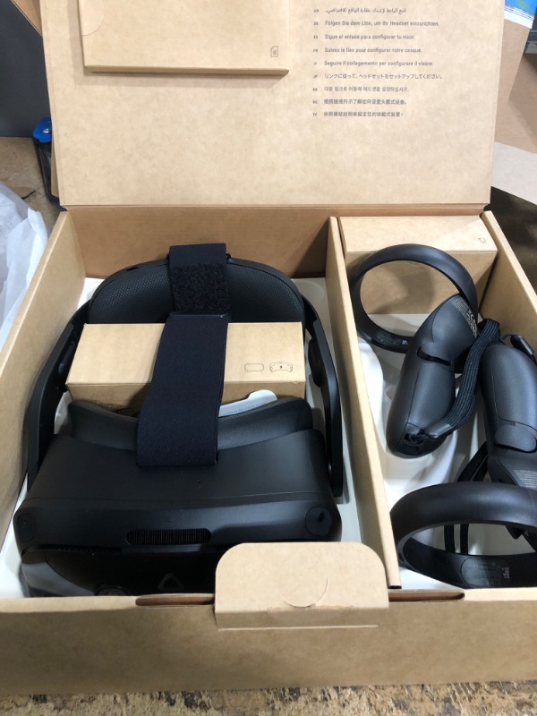 Photo 2 of (FAIR) HTC Vive Focus Vision — Mixed Reality and PC VR Headset + Controllers — Consumer Edition