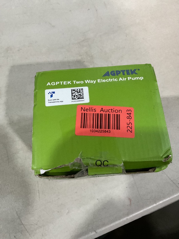 Photo 1 of AGPTEK Electric Air Pump with 3 Nozzles