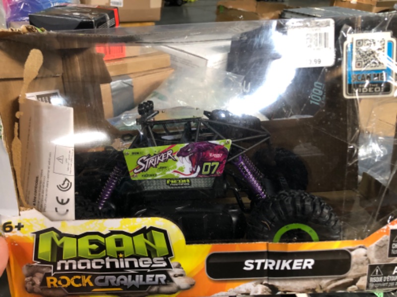 Photo 2 of ***(parts only/ non functional/ no returns or refunds)***
NKOK Mean Machine 1/16 R/C Rock Crawler Series [2.4GHz] Rock Crawler Striker, Innovative Suspension System, Powerful Motor, Grippy Tires, 150-foot Range, Pistol Grip Controller, Real time 4x4