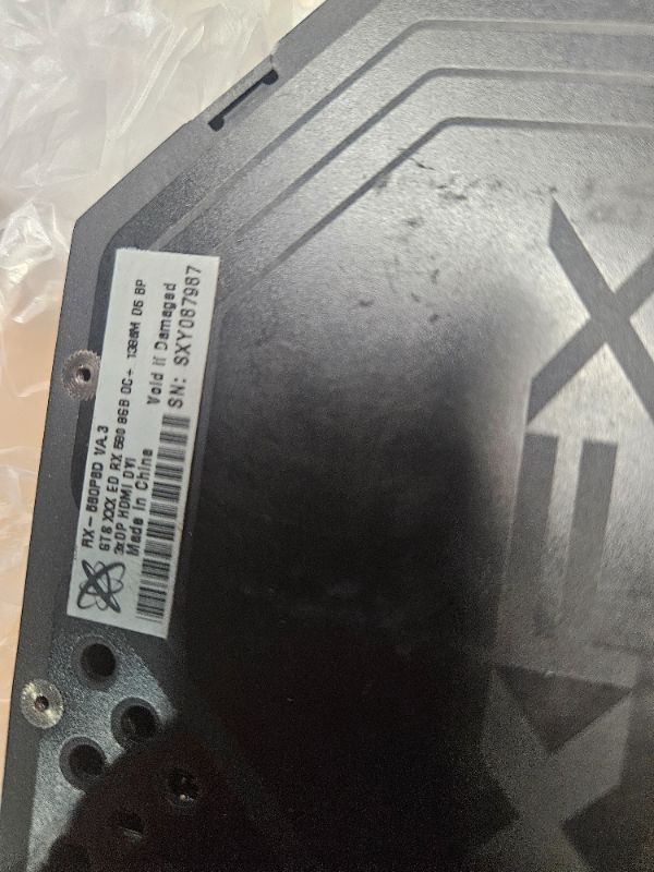 Photo 1 of AMD Radeon RX 580 GTS XXX Edition 8GB GDDR5 PCI Express 3.0 Graphics Card