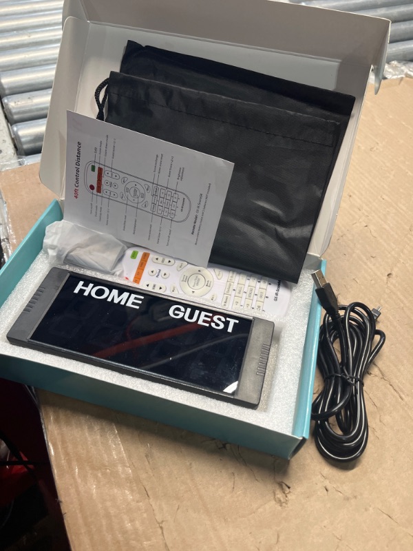 Photo 1 of YZ LED Portable Digital Scoreboard, Tabletop Electronic Scoreboard with Remote, Score Keeper for Games Cornhole/Basketball/Ping Pong/Baseball/Tennis/Volleyball Indoor Outdoor